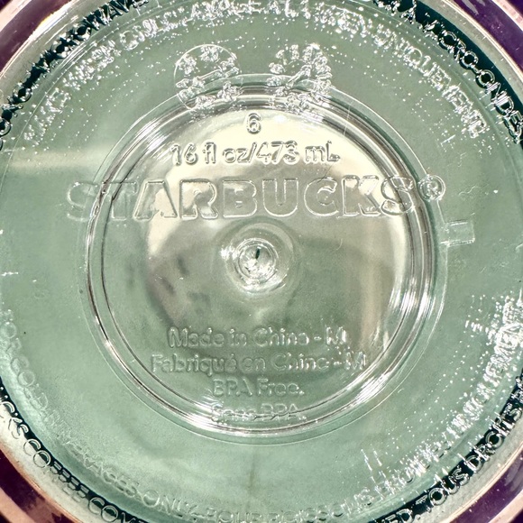 Starbucks Limited Edition Birthday Cake Dome Lid Cold Cup Tumbler 16oz NWOT - Picture 6 of 6